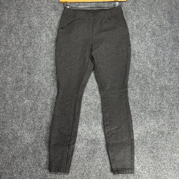 J Jill Pants Womens XS  Ponte Legging Gray Stretch Elastic Waist Tapered Leg - Picture 1 of 7